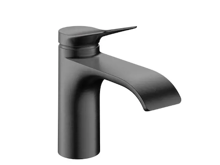 Hansgrohe Vivenis - Umyvadlová baterie, EcoSmart, CoolStart, kartáčovaný černý chrom 75015340