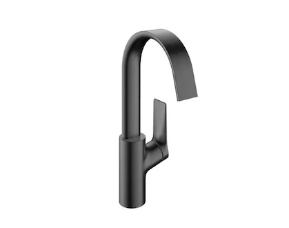 Hansgrohe Vivenis - Umyvadlová baterie s otočným výtokem, EcoSmart, kartáčovaný černý chrom 75032340