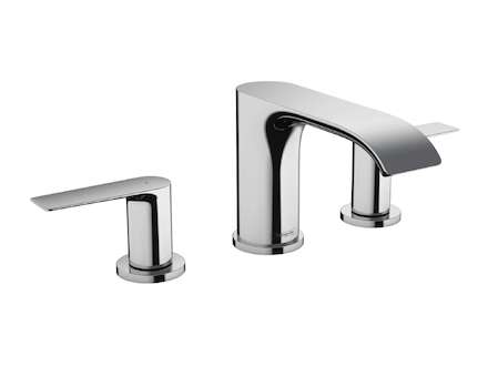 Hansgrohe Vivenis - Umyvadlová baterie s výpustí, 3-otvorová instalace, EcoSmart, chrom 75033000