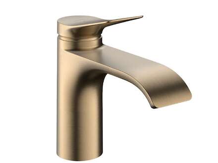 Hansgrohe Vivenis - Umyvadlová baterie s výpustí, EcoSmart, CoolStart, kartáčovaný bronz 75014140