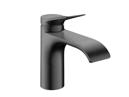 Hansgrohe Vivenis - Umyvadlová baterie s výpustí, EcoSmart, CoolStart, kartáčovaný černý chrom 75014340