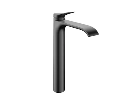 Hansgrohe Vivenis - Umyvadlová baterie s výpustí, EcoSmart, CoolStart, kartáčovaný černý chrom 75044340