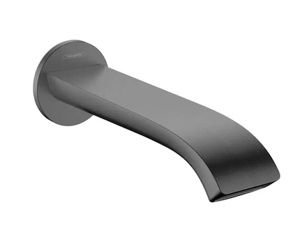 Hansgrohe Vivenis - Vanová vpusť, kartáčovaný černý chrom 75410340