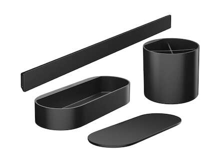 Hansgrohe WallStoris - Set koupelnových doplňků, matná černá 27968670