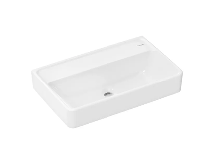 Hansgrohe Xanuia Q - Umyvadlo 60x37 cm, bez přepadu, bez otvoru pro baterii, SmartClean, bílá 61127450