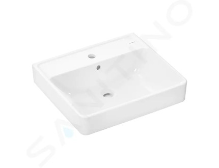 Hansgrohe Xanuia Q - Umyvadlo 60x48 cm, s přepadem, otvor pro baterii, SmartClean, bílá 61010450
