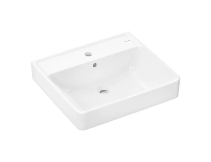 Hansgrohe Xanuia Q - Umyvadlo 60x48 cm, s přepadem, otvor pro baterii, SmartClean, bílá 61010450