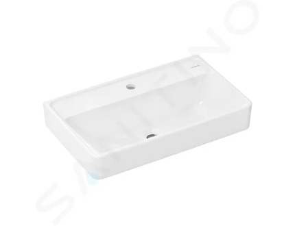 Hansgrohe Xanuia Q - Umyvadlo 65x39 cm, bez přepadu, otvor pro baterii, bílá 60219450