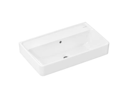 Hansgrohe Xanuia Q - Umyvadlo 65x39 cm, s přepadem, bez otvoru pro baterii, SmartClean, bílá 61129450