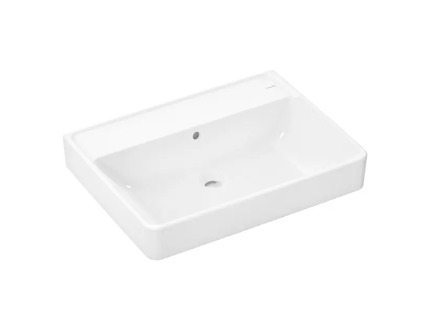 Hansgrohe Xanuia Q - Umyvadlo 65x48 cm, s přepadem, bez otvoru pro baterii, SmartClean, bílá 61152450