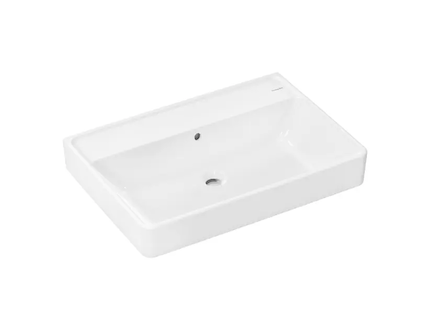 Hansgrohe Xanuia Q - Umyvadlo 70x48 cm, s přepadem, bez otvoru pro baterii, SmartClean, bílá 61133450
