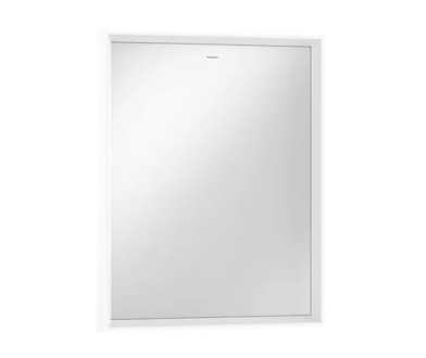 Hansgrohe Xarita E - Zrcadlo s LED osvětlením a vyhříváním, 60x70 cm, IR senzor, matná bílá 54997700