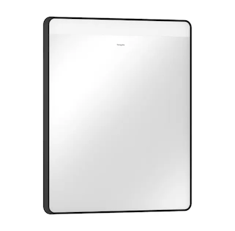 Hansgrohe Xarita Lite Q - Zrcadlo s LED osvětlením, 70x60 cm, matná černá 54957670