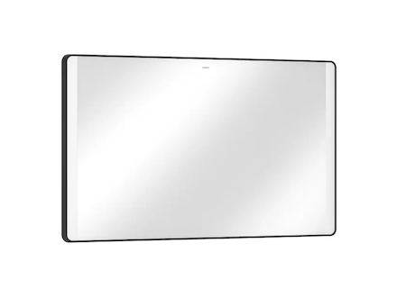 Hansgrohe Xarita Lite Q - Zrcadlo s LED osvětlením a vyhříváním, 70x120 cm, IR senzor, matná černá 54978670