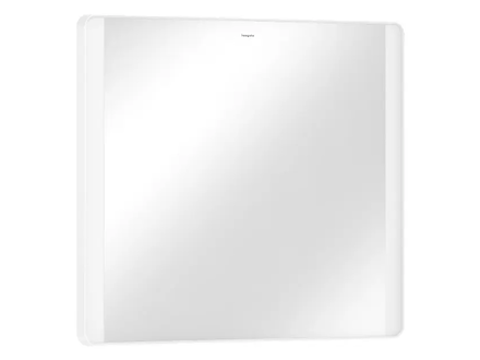 Hansgrohe Xarita Lite Q - Zrcadlo s LED osvětlením a vyhříváním, 70x80 cm, IR senzor, matná bílá 54976700