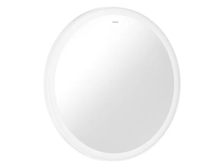 Hansgrohe Xarita Lite S - Zrcadlo s LED osvětlením a vyhříváním, průměr 70 cm, IR senzor, matná bílá 54979700