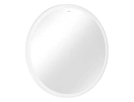 Hansgrohe Xarita Lite S - Zrcadlo s LED osvětlením a vyhříváním, průměr 90 cm, IR senzor, matná bílá 54980700