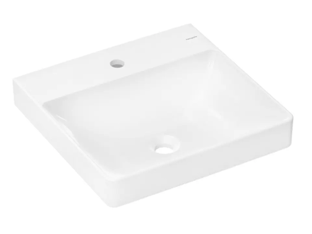 Hansgrohe Xelu Q - Umývátko, 50x48 cm, bez přepadu, otvor pro baterii, bílá 60316450
