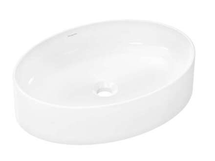 Hansgrohe Xuniva D - Umyvadlo na desku, 55x40 cm, bez přepadu, bílá 60165450