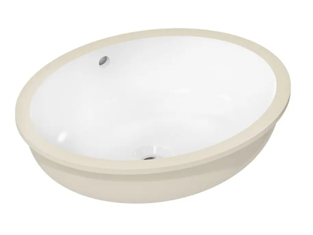 Hansgrohe Xuniva D - Umyvadlo zápustné, 45x35 cm, s přepadem, bílá 60152450