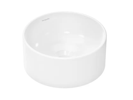 Hansgrohe Xuniva S - Umývátko na desku, průměr 30 cm, bez přepadu, bílá 60163450