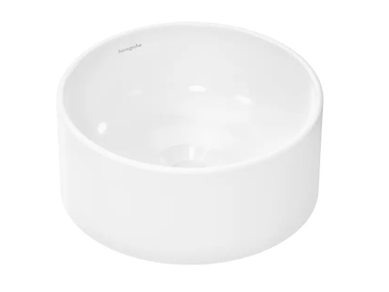 Hansgrohe Xuniva S - Umývátko na desku, průměr 30 cm, bez přepadu, SmartClean, bílá 61070450