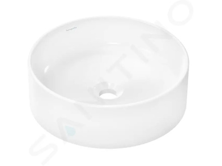 Hansgrohe Xuniva S - Umývátko na desku, průměr 40 cm, bez přepadu, bílá 60164450