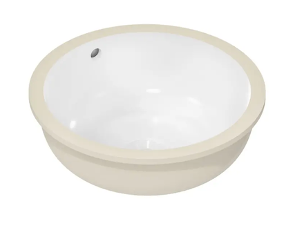 Hansgrohe Xuniva S - Umývátko zápustné, průměr 35 cm, s přepadem, SmartClean, bílá 61046450