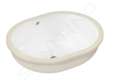 Hansgrohe Xuniva U - Umyvadlo zápustné, 45x35 cm, s přepadem, bílá 60153450