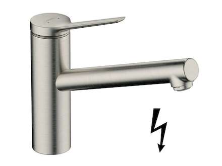 Hansgrohe Zesis M33 - Dřezová baterie, vzhled nerezu 74806800
