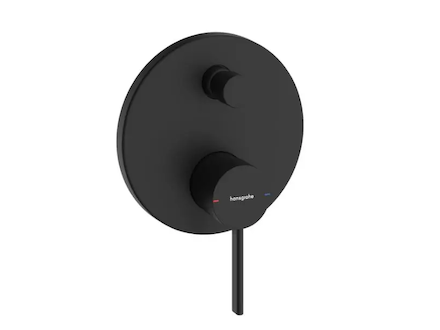 Hansgrohe Zesis S - Baterie pod omítku, pro 2 spotřebiče, matná černá 74416670