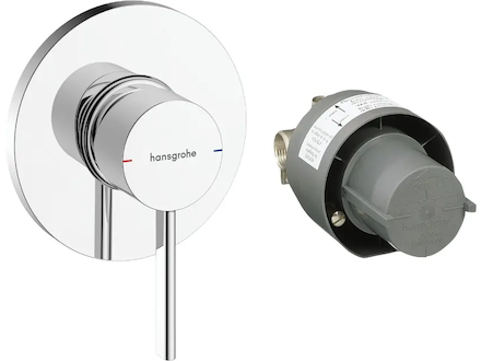 Hansgrohe Zesis S - Sprchová baterie pod omítku, s tělesem, chrom 74618000