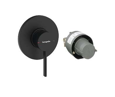 Hansgrohe Zesis S - Sprchová baterie pod omítku, s tělesem, matná černá 74618670
