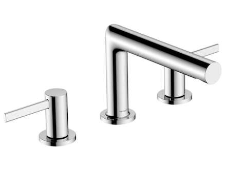 Hansgrohe Zesis S - Umyvadlová baterie s výpustí, 3-otvorová instalace, EcoSmart+, chrom 74733000