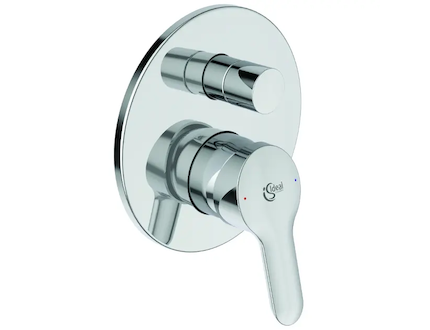 Ideal Standard Alpha - Baterie pod omítku, s tělesem, pro 2 spotřebiče, chrom A7185AA