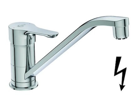 Ideal Standard Alpha - Dřezová baterie, chrom BC663AA