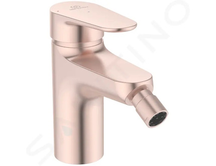 Ideal Standard ALU+ - Bidetová baterie s výpustí Click-Clack, BlueStart, rosé BE132RO
