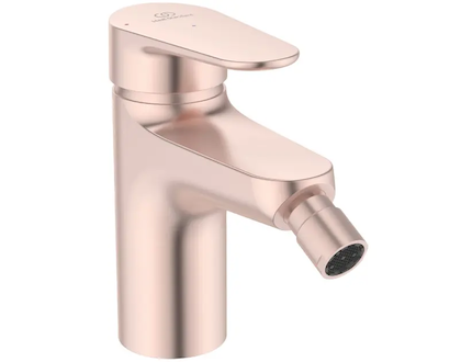 Ideal Standard ALU+ - Bidetová baterie s výpustí Click-Clack, BlueStart, rosé BE132RO