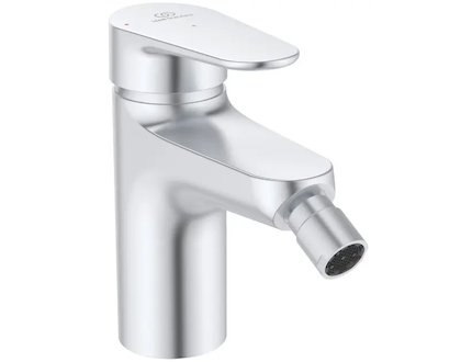 Ideal Standard ALU+ - Bidetová baterie s výpustí Click-Clack, BlueStart, stříbrná BE132SI