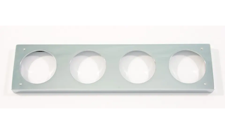 Ideal Standard Archimodule - Distanční rámeček pro 4-otvorovou rozetu (83 x 332 mm) (10 mm), chrom A963767AA