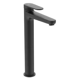 Ideal Standard Cerafine Nuovo - Umyvadlová baterie s výpustí ClickClack, BlueStart, hedvábná černá BD966XG