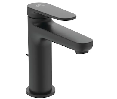 Ideal Standard Cerafine Nuovo - Umyvadlová baterie s výpustí, hedvábná černá BD908XG