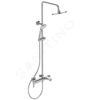 Ideal Standard Cerafine O - Sprchový set s vanovou baterií, průměr 20 cm, 1 proud, chrom BC525AA