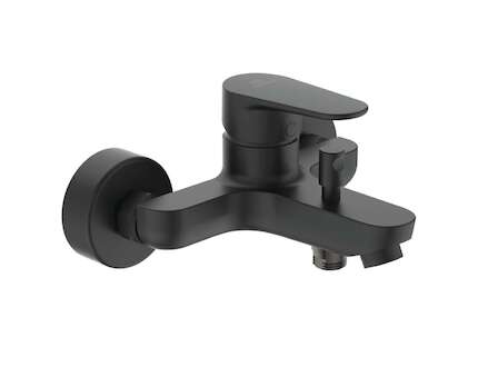 Ideal Standard Cerafine O - Vanová nástěnná baterie, černá BC500XG