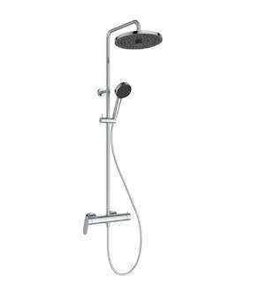 Ideal Standard CeraFlow T25+ - Sprchový set s baterií, průměr 26 cm, 2 proudy, chrom A8484AA
