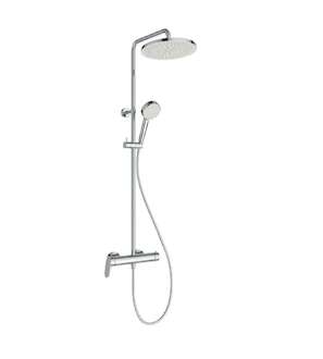 Ideal Standard CeraFlow T25N - Sprchový set s baterií, průměr 26 cm, 2 proudy, chrom A8526AA