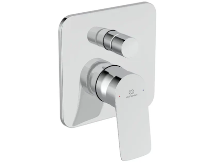 Ideal Standard Ceralife C - Baterie pod omítku, pro 2 spotřebiče, s tělesem, chrom BE061AA