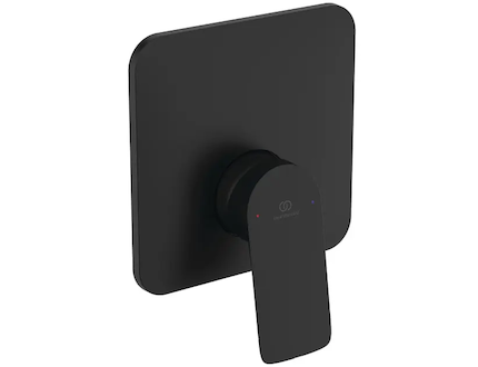 Ideal Standard Ceralife C - Sprchová baterie pod omítku, s tělesem, hedvábná černá BE060XG