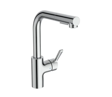Ideal Standard Ceralife - Dřezová baterie s výsuvnou sprškou, chrom BE244AA
