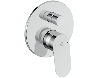 Ideal Standard Ceralife O - Baterie pod omítku, pro 2 spotřebiče, s tělesem, chrom BE023AA